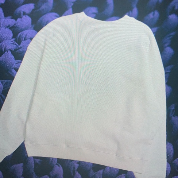 Anine Bing Tyler sweater size small color washed white - Picture 3 of 7